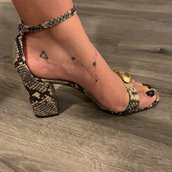 Coach Maya Snakeskin block heels - Picture 12 of 12